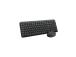 Logitech MK250 Compact, Bluetooth, US, must - Juhtmevaba desktop
