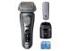 Braun Series 9 Pro+ Wet & Dry, 6-ühes SmartCare keskus ja PowerCase reisikarp, tumehall - Pardel