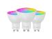 NanoLeaf Matter GU10 Smart Bulb, 3 tk - Nutivalgusti