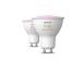 Philips Hue Smart Spotlight, white and color, GU10, 2 tk - Nutivalgusti
