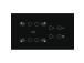 Whirlpool, laius 58 cm, raamita, must - Integreeritav keraamiline pliidiplaat