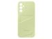 Samsung Card Slot Cover, Galaxy A14, kaarditaskuga, heleroheline - Ümbris