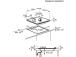 Electrolux, laius 58 cm, must - Integreeritav gaasi/elektripliidiplaat
