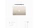 Apple MacBook Air 15'' (2024), M3 8C/10C, 16 GB, 512 GB, RUS, kuldne - Sülearvuti