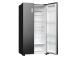 Hisense, No Frost, 550 L, kõrgus 179 cm, must - SBS-Külmik