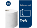 Tualettpaber 2-kihiline TORK Smartone T8 6x207m