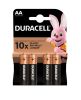 Patareid AA DURACELL Basic 1,5V 4tk