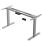 Elektriline töölauaraam Desk DUO 2-teleskoobine 2-mootoriga 4 mälukohaga hall