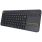 Logitech K400 Plus, US, hall - Juhtmevaba klaviatuur hiire võimalusega